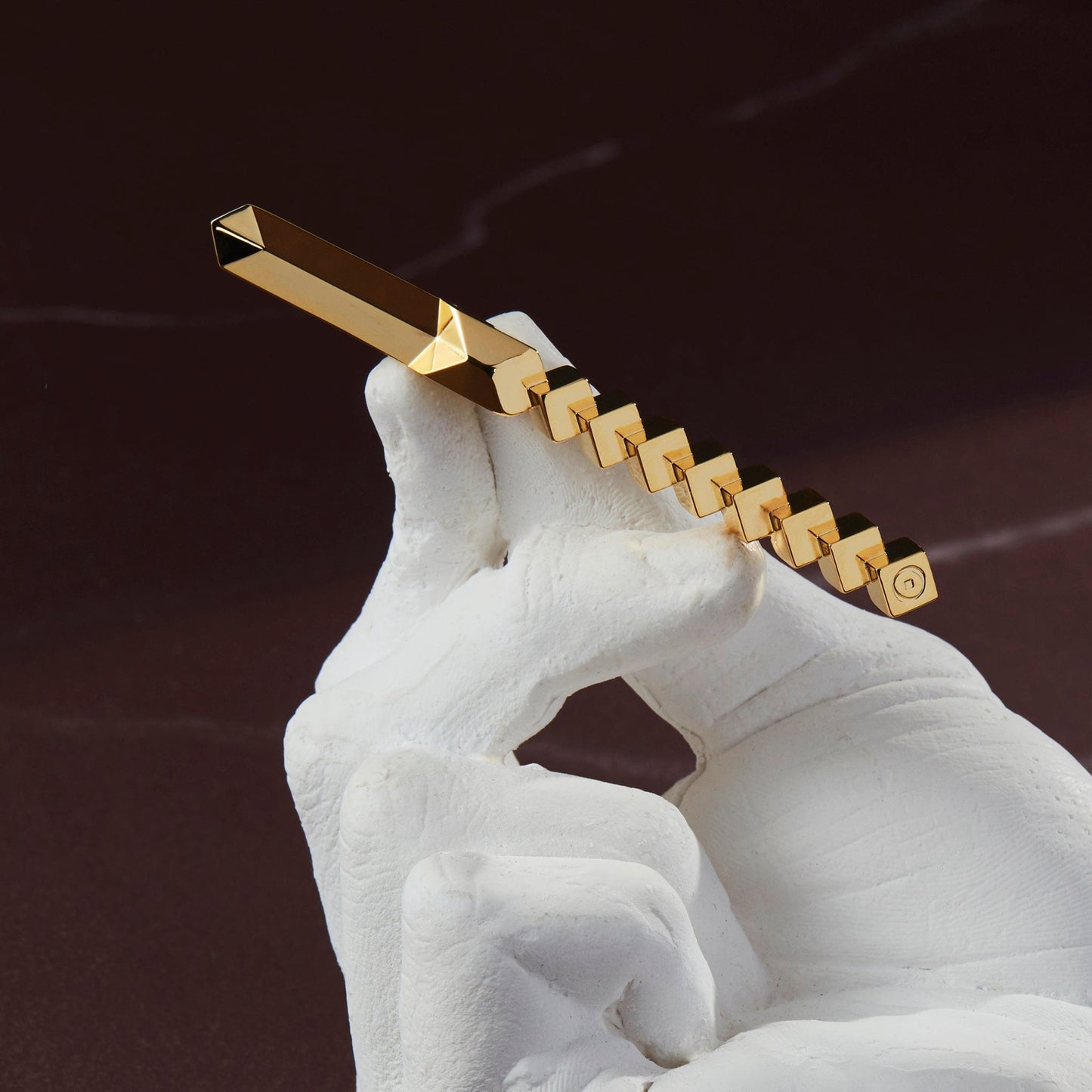 Gold-Plated Candle Snuff